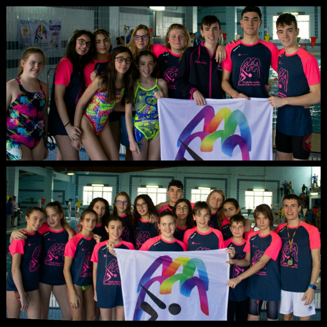 Gran actuación del Club segoviano de natación IMD “Ciudad de Segovia” en la 3ª Jornada de Liga Territorial
