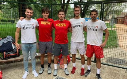 Espacio Tierra vence al Club de Tenis Leganés en el Campeonato de España por equipos