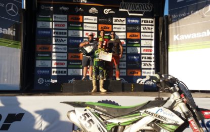 Eduardo Esteban, el  Campeón de la Copa Kawasaki Team Green Cup de Motocross, participará en el Trofeo Ciudad de Segovia de Motocross