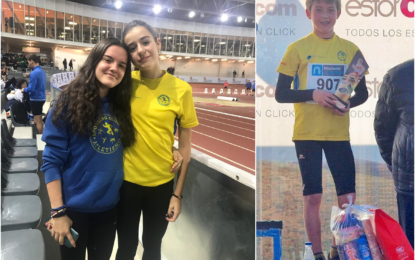 Tres nuevas mínimas nacionales para los atletas del Sporting Segovia