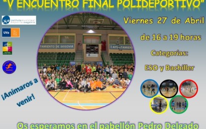 Deporte Escolar: Encuentro final de Secundaria y Bachillerato