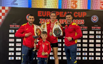 Copa de Europa de Kickboxing Medallas Europeas DE KICKBOXING Medallas Europeas para los Segovianos Marta Gonzalez, Enzo Gimenez y Sergio de Diego