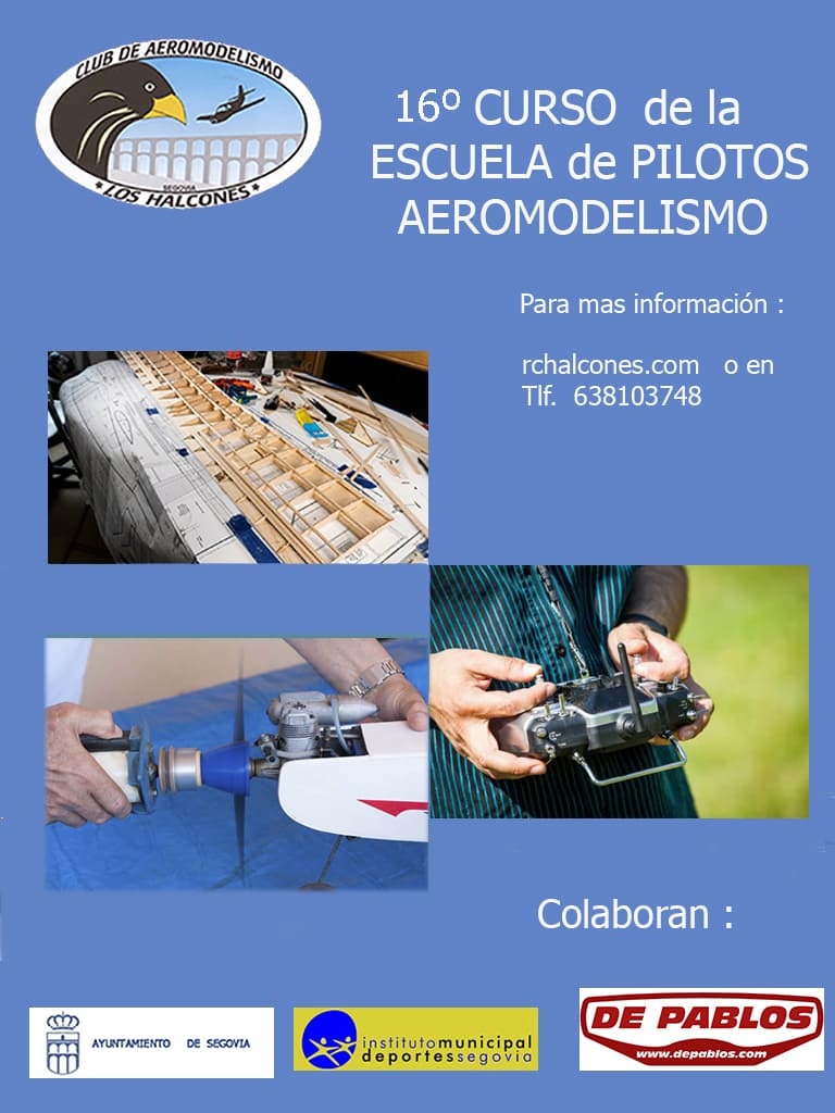 Curso de iniciación de la Escuela de Pilotos de Aeromodelismo 2025