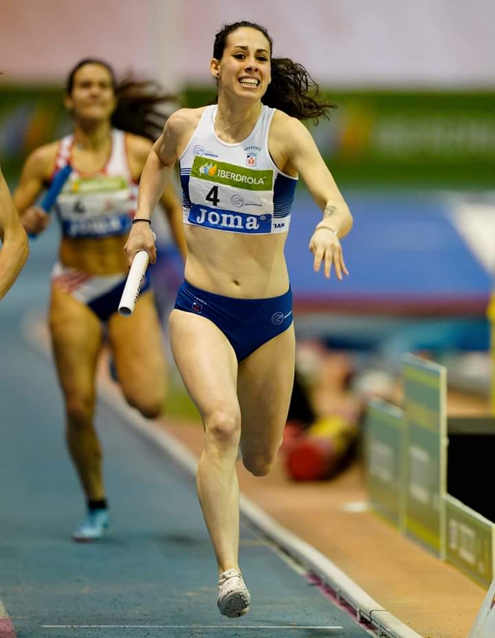 Sara Gómez consigue la medalla de plata en el relevo 4×400,  en el Campeonato de España Absoluto