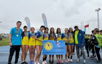 El Sporting Segovia se proclama campeón autonómico sub14 femenino en Aranda de Duero
