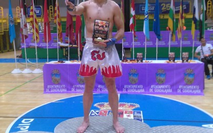 Sergio de Diego campeón U.N.D. de Kick Boxing