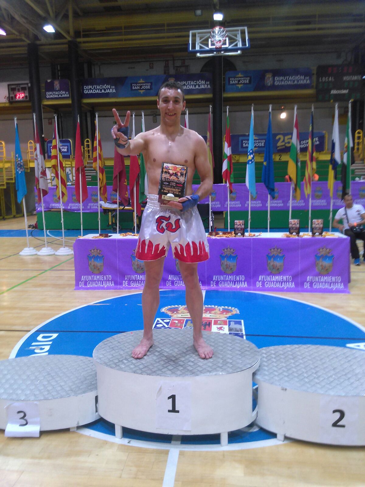 Sergio de Diego campeón U.N.D. de Kick Boxing