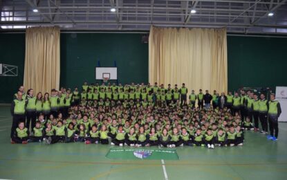 El C.D. Claret, se vistió de gala, aprovechando estas fechas, cercanas a la Navidad