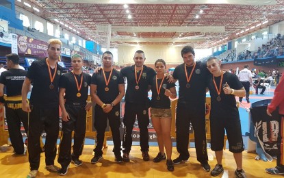 El equipo de Defensa Personal, Bricpol Segovia, consigue siete medallas en el Campeonato de España de Bricpol