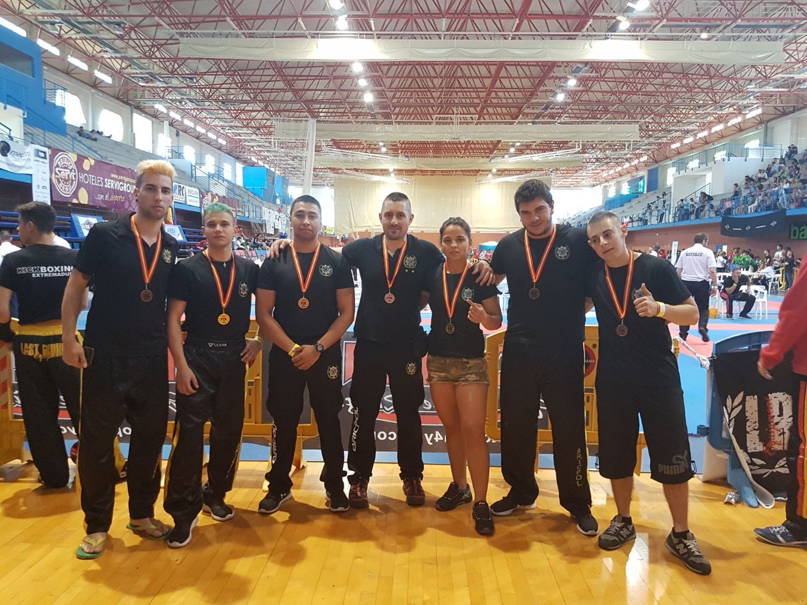 El equipo de Defensa Personal, Bricpol Segovia, consigue siete medallas en el Campeonato de España de Bricpol