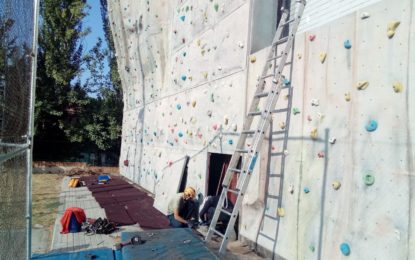 El Rocódromo municipal reabre sus puertas