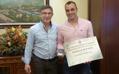 Medalla de Plata al mérito deportivo de Taekwondo a Juan Alberto Gómez Calvo