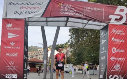 Félix Yubero, 6º en el el Europeo de Duatlón Estándar