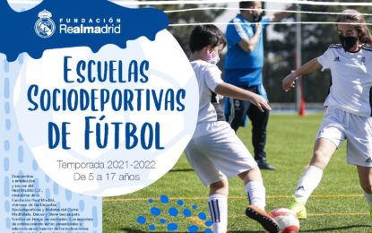 La Fundación Real Madrid abre el plazo de renovación de plazas para su Escuela Socio-Deportiva de Fútbol en Segovia