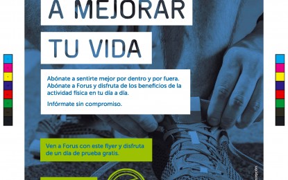 Promoción para inscribirse en el Centro Deportivo Municipal  “Carlos Melero”- Forus Segovia