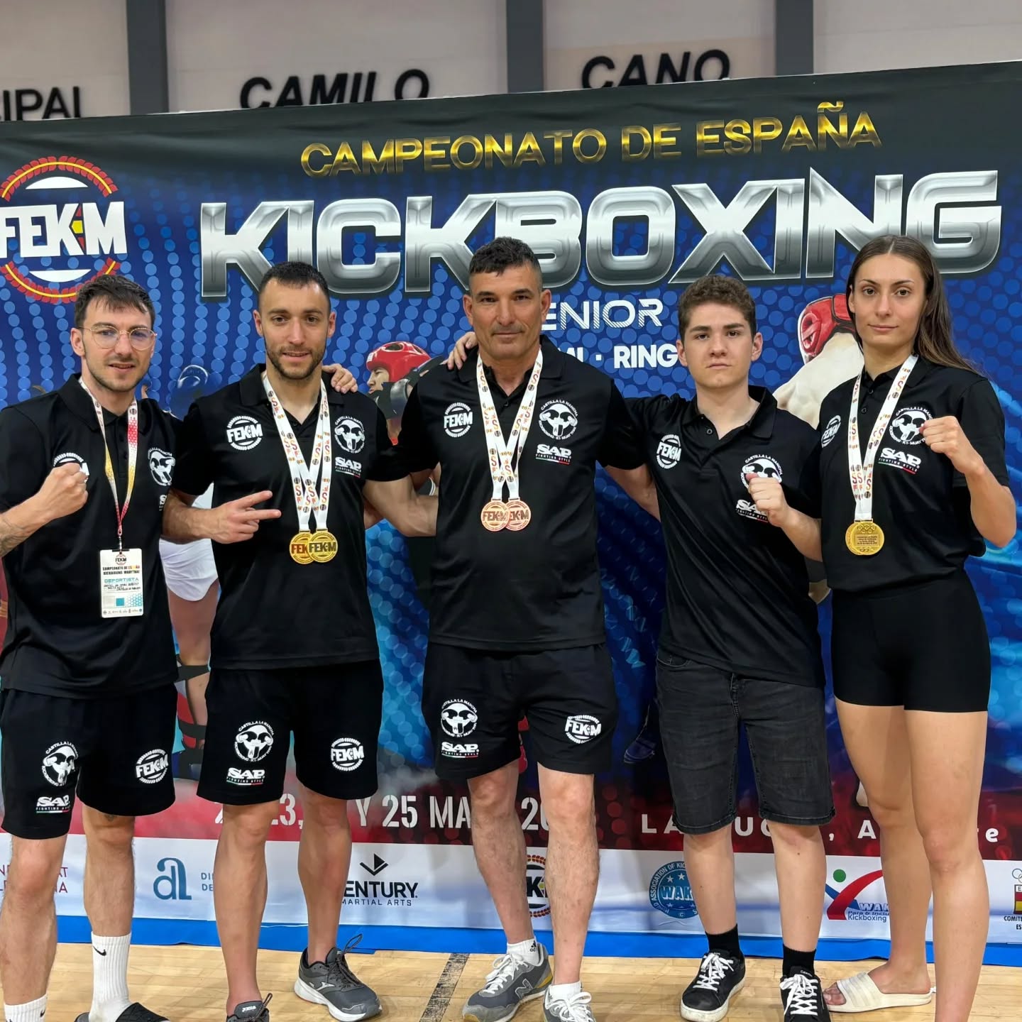 Federación Española de Kick Boxing: 22 a 25 de mayo de 2025