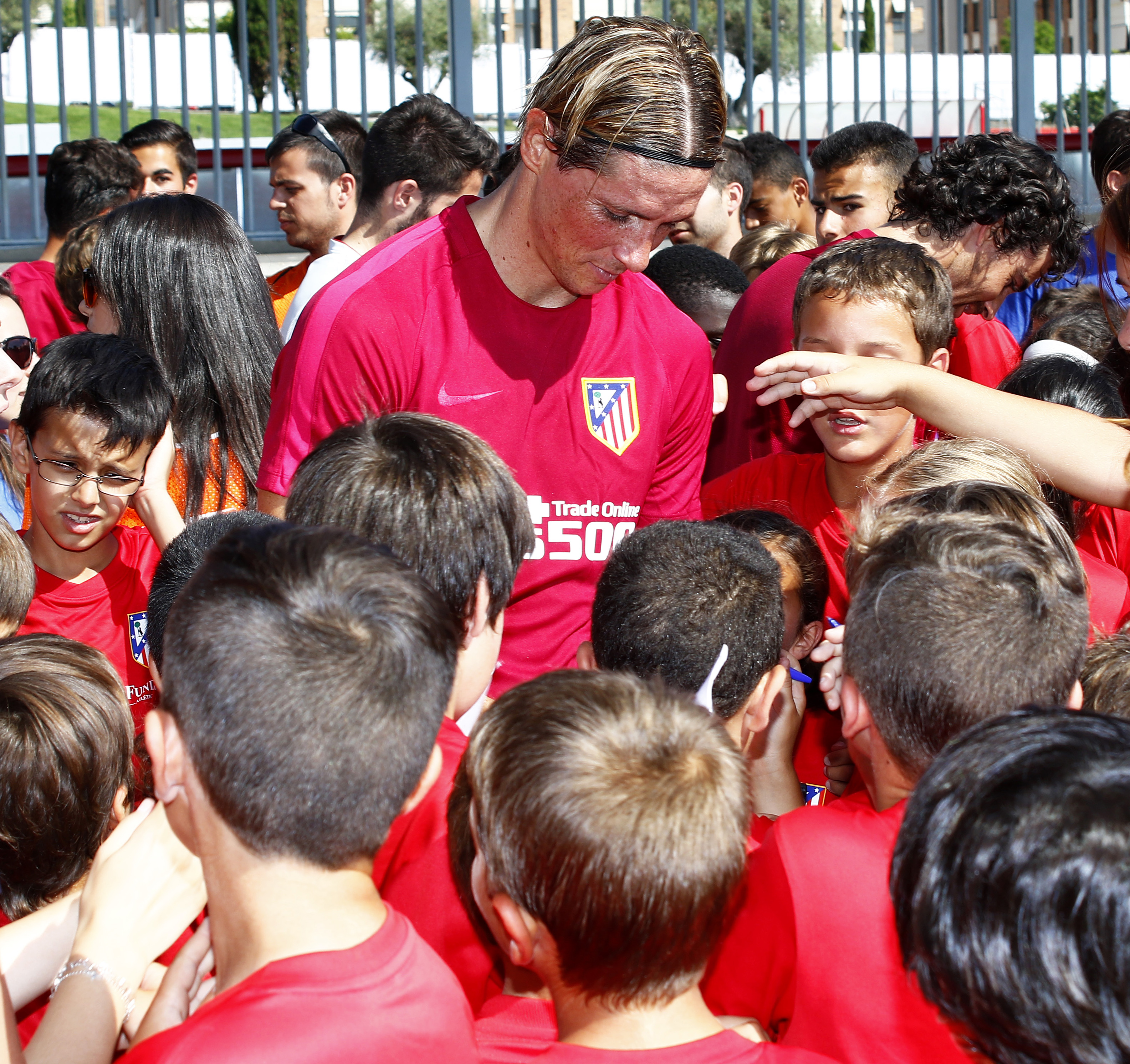 Una temporada más, la Fundación Atlético de Madrid pone en marcha su escuela en Segovia