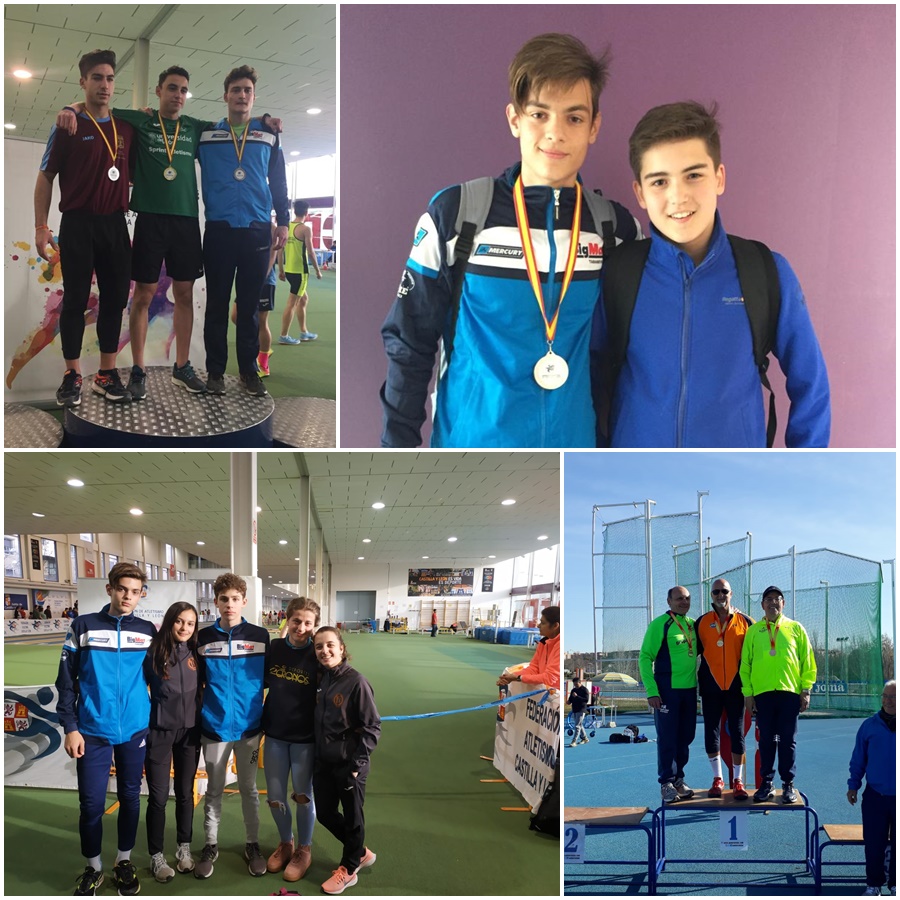 Buena actuación de los  atletas de los clubes de atletismo “Joaquín  Blume” y “Velox” en las pruebas celebradas este Fin de Semana