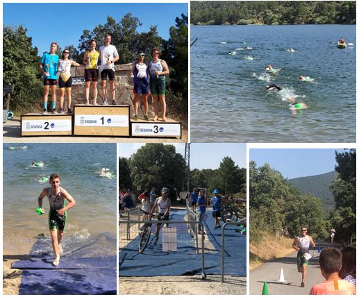 Frank Jacobsen e Isabel Plaza se imponen en el Triatlón Cross de Revenga celebrado el sábado 29 de junio