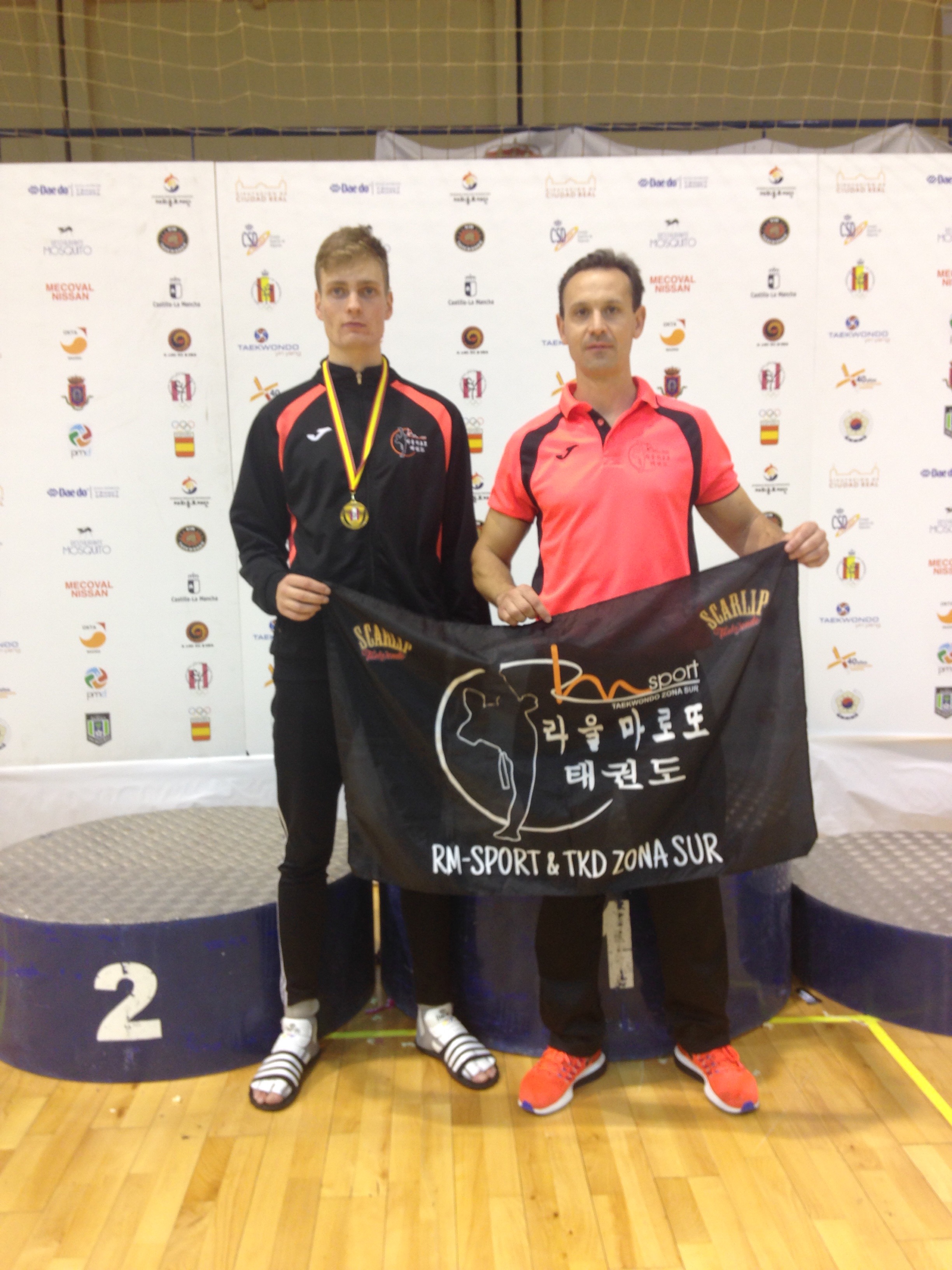 Pablo Van Den Bos se alza con el oro en el “II Open Internacional de Taekwondo Don Quijote”