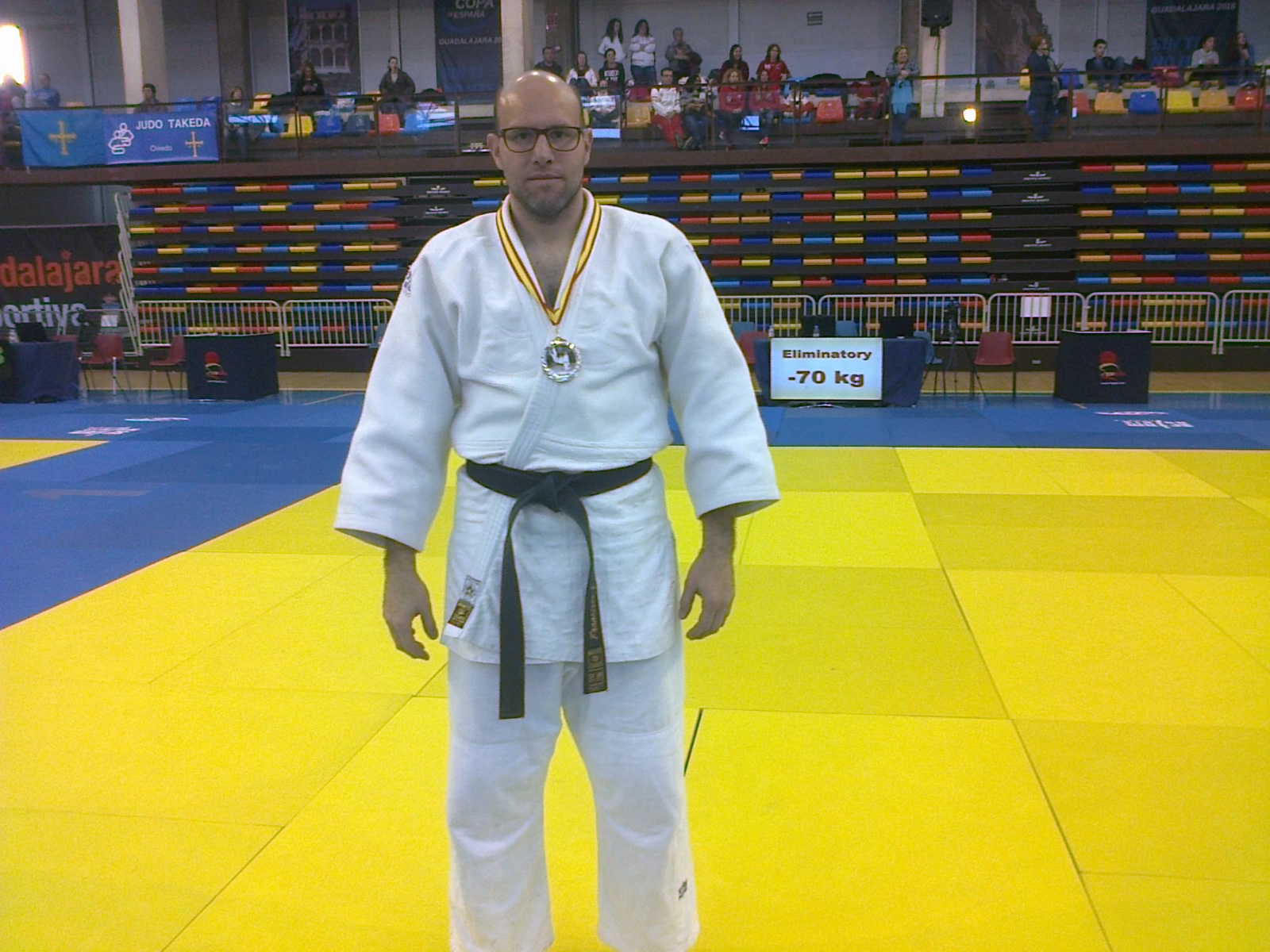 Francisco Javier de Pablo bronce en el II Campeonato de España de Veteranos de Judo
