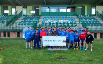 La Gimnástica Segoviana CF. alcanza un acuerdo para recibir asesoramiento en Nutrición Deportiva