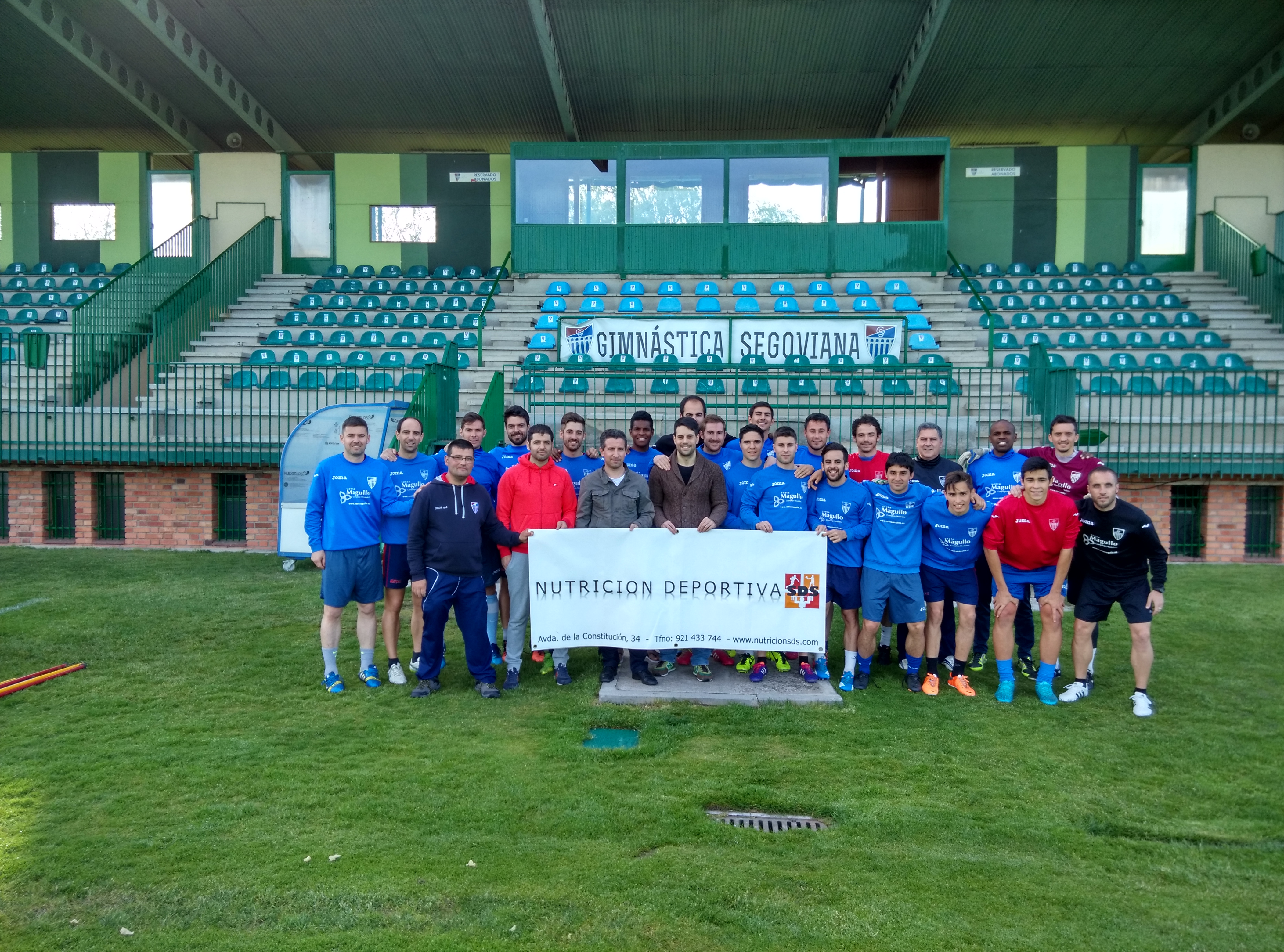 La Gimnástica Segoviana CF. alcanza un acuerdo para recibir asesoramiento en Nutrición Deportiva