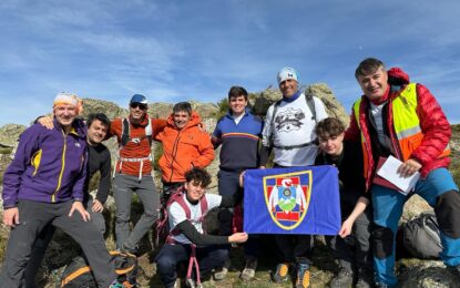 El Grupo de Montaña “Diego de Ordás” realizó la 50 Travesía Invernal de la Mujer Muerta