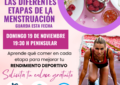 “Nutrición en las diferentes etapas en la menstruación”: Conferencia online de nutrición deportiva para deportistas