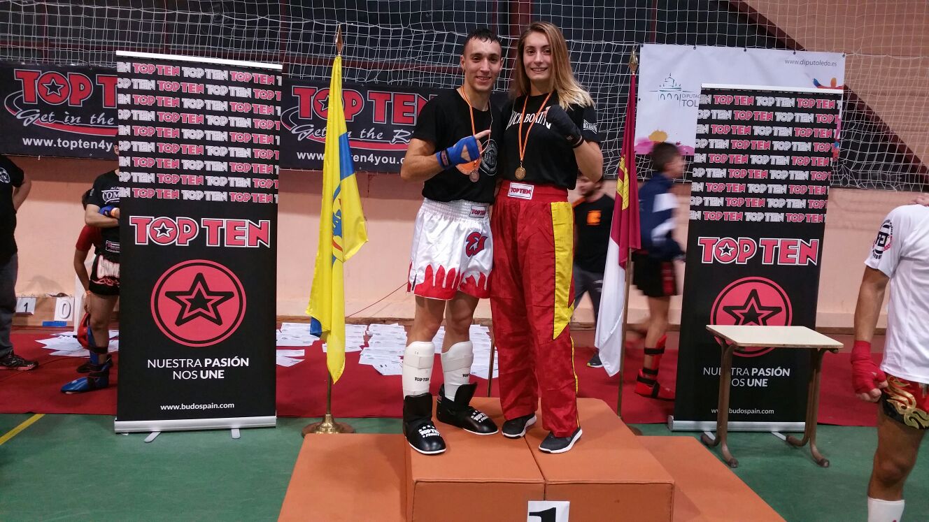 Marta González y Sergio de Diego, Campeona y Subcampeón de España