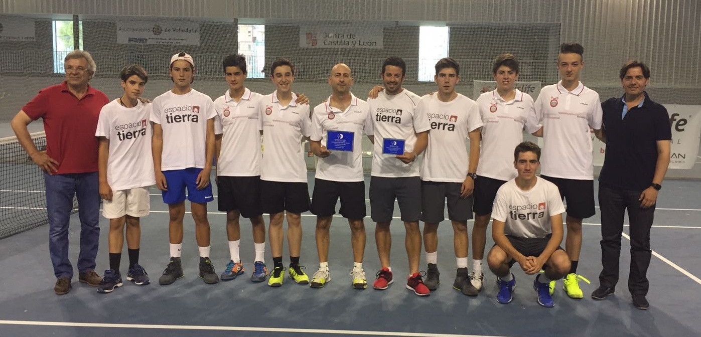 Espacio Tierra, Subcampeón de Castilla y León de Tenis junior