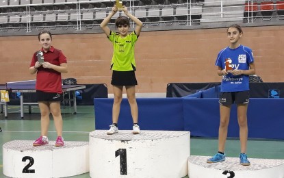 La segoviana Ángela Rodríguez García campeona del Torneo Zonal de Tenis de Mesa