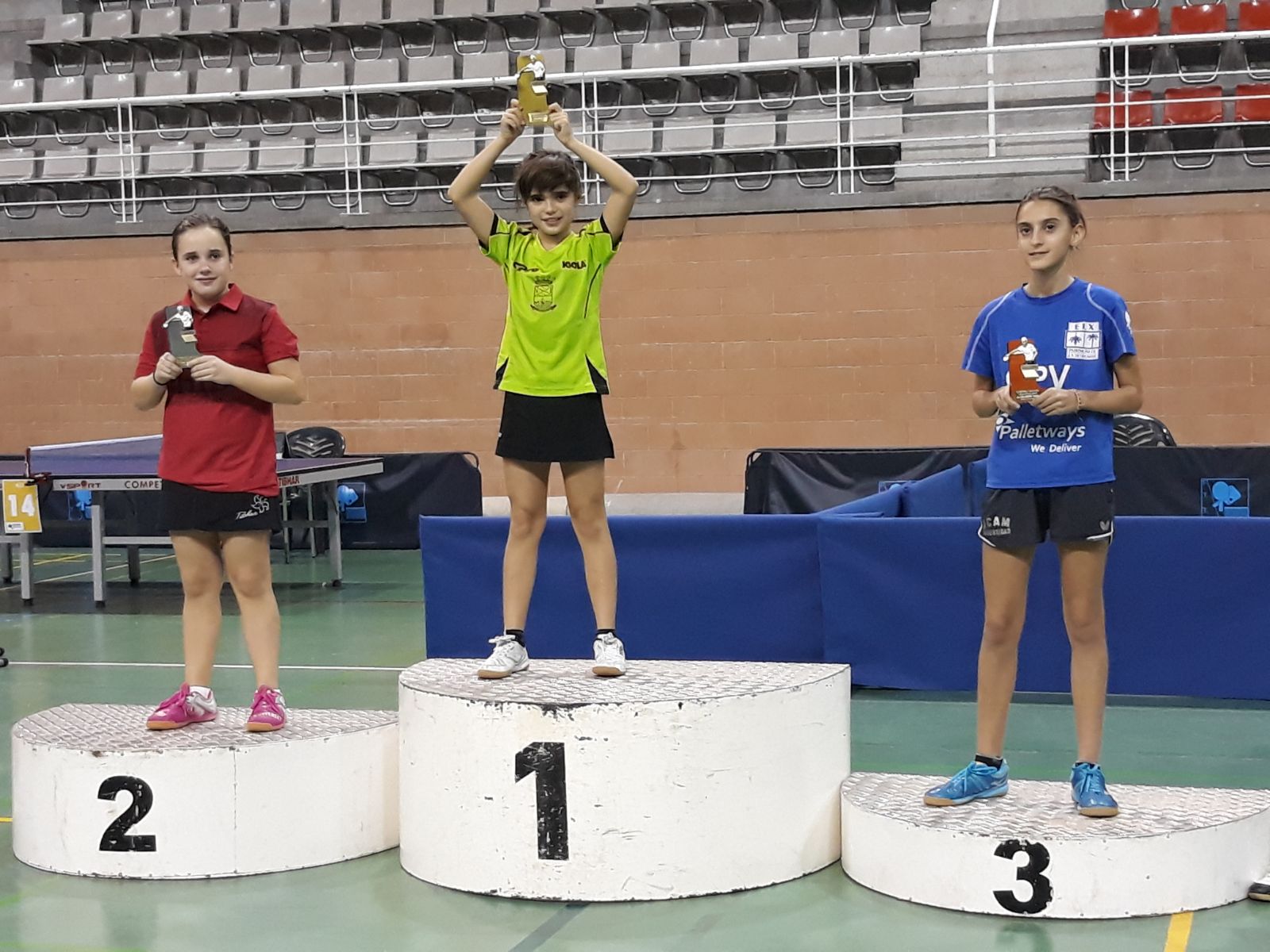 La segoviana Ángela Rodríguez García campeona del Torneo Zonal de Tenis de Mesa