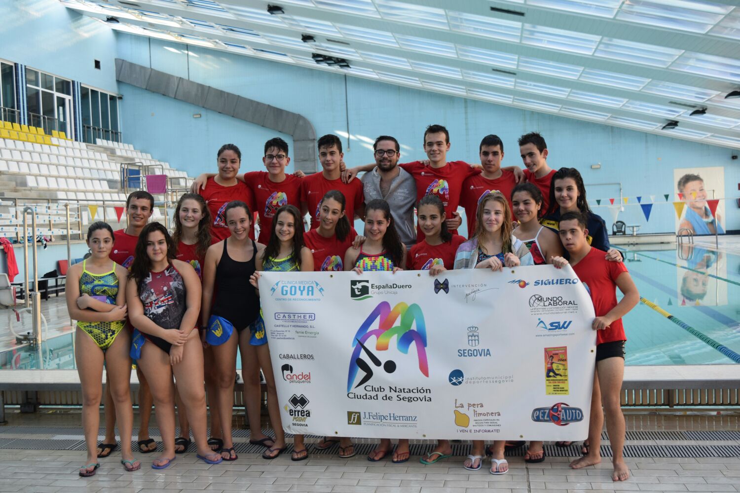 El Club de Natación IMD Ciudad de Segovia comienza la temporada 2017/18
