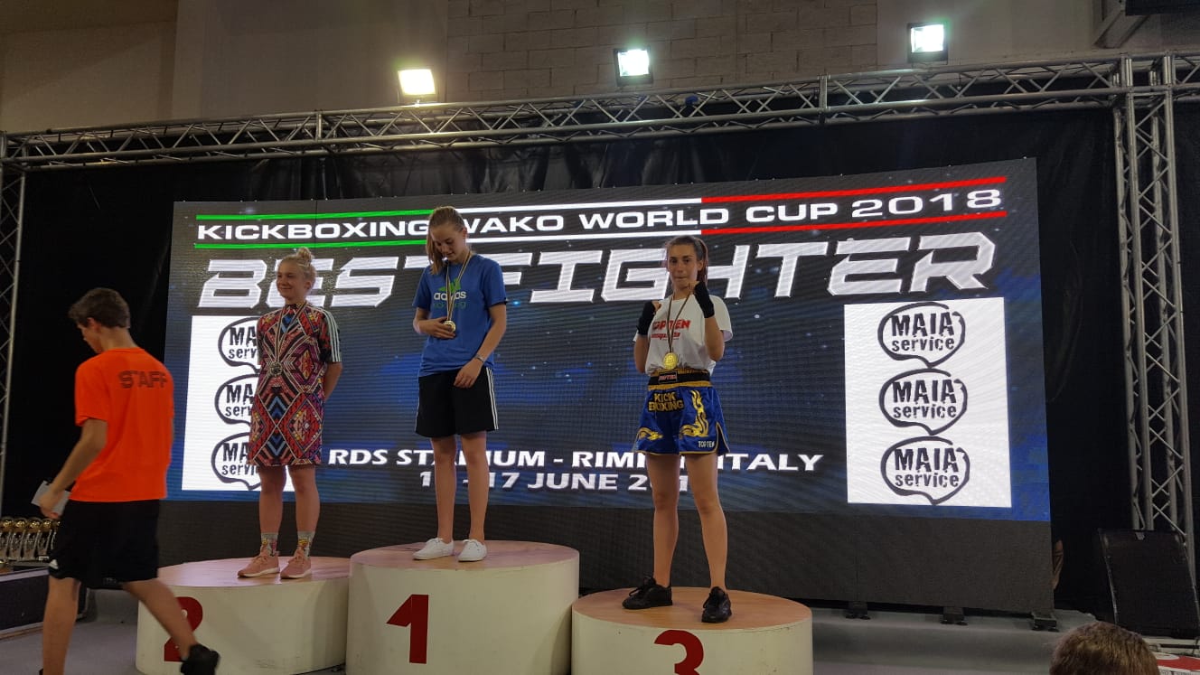 KICK BOXING F.E.K.: Marta González dos bronces en la Copa del Mundo “Best Fighter”