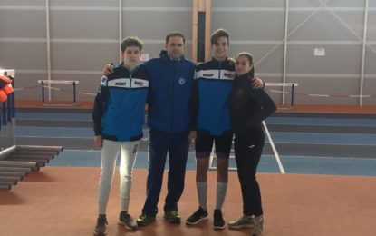 Los atletas del Club de Atletismo Joaquín Blume y del Vélox Atletismo consiguen marcas personales en el II Control en Pista Cubierta de Burgos