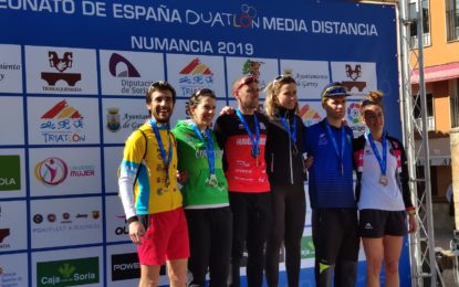 El Triatlón IMD Segovia, subcampeón de Castilla y León por equipos