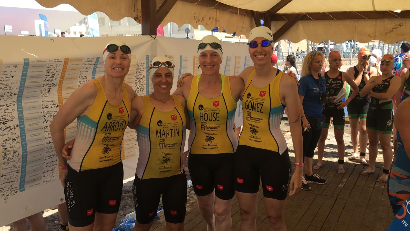 El Club Triatlón IMD Segovia en las Copas del Rey y de la Reina en Águilas