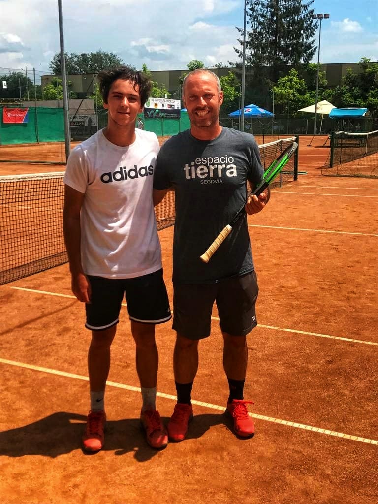 El tenista segoviano, Nicolás Herrero, cuarto finalista en  el Torneo ITF