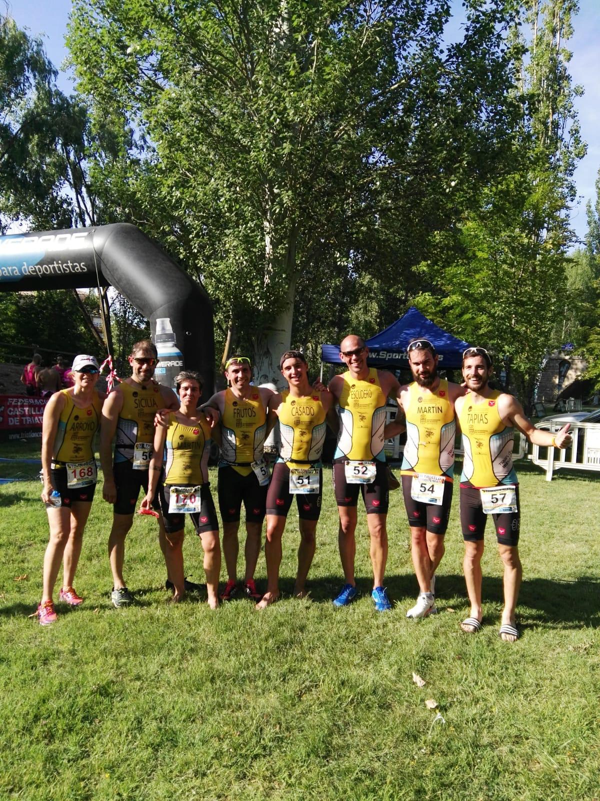 Tres medallas para el Triatlón IMD Segovia en el Campeonato Regional