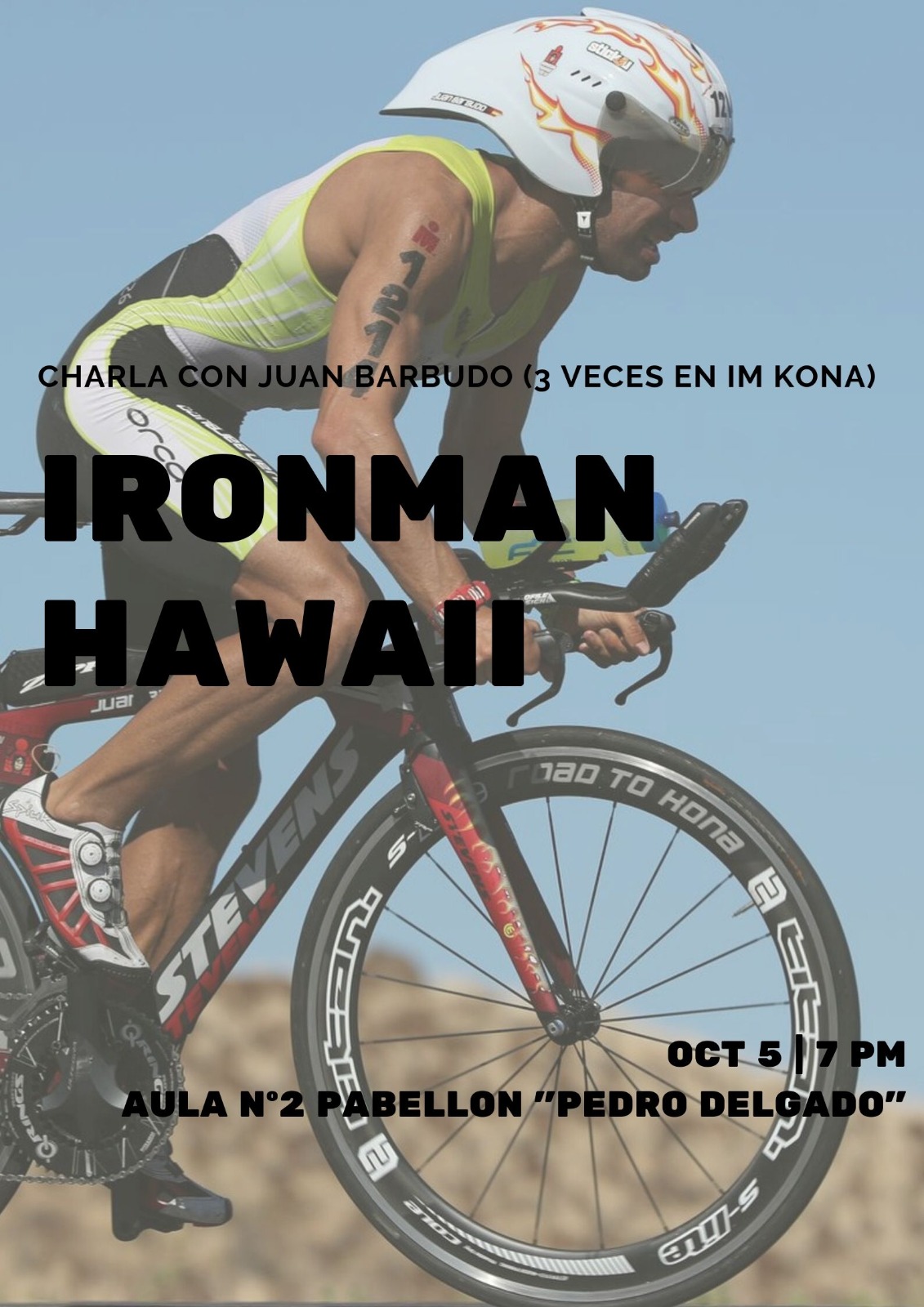 Charla-coloquio de Juan Barbudo: Ironam Hawaii