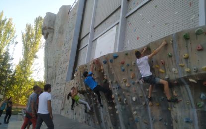 La Escuela de Escalada comenzó su actividad con gran acogida