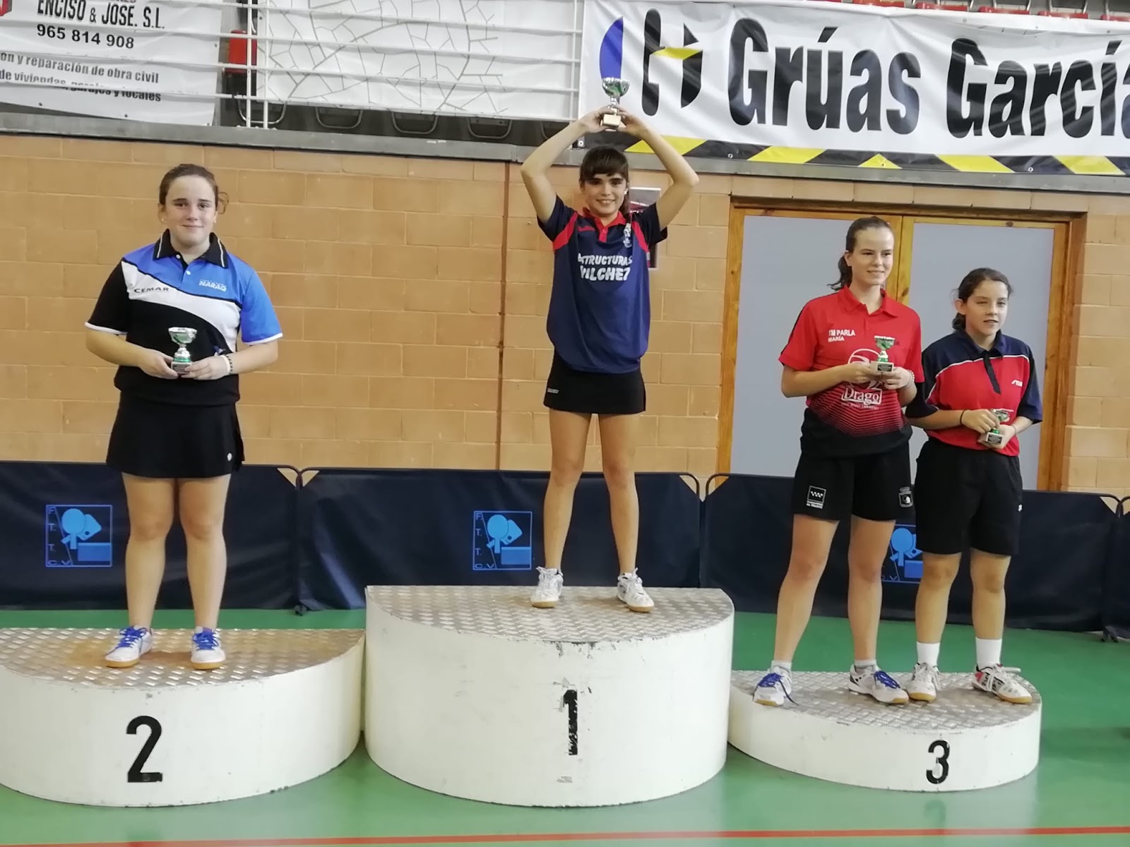 Ángela Rodríguez García se impone en el Torneo Zonal disputado en Villena (Alicante) en categoría Infantil femenina