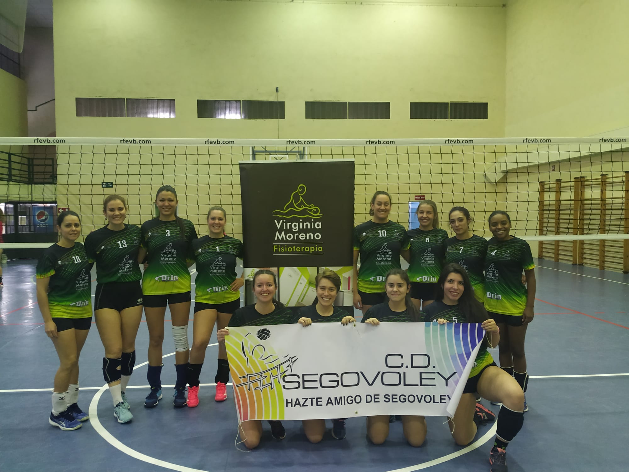 Victoria muy merecida para las chicas del equipo de Segunda División Nacional del Segovoley
