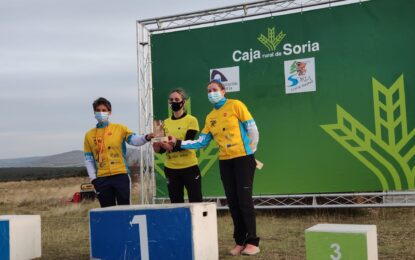 El Equipo femenino del Club Triatlón IMD Segovia, campeón regional de Duatlón Cross