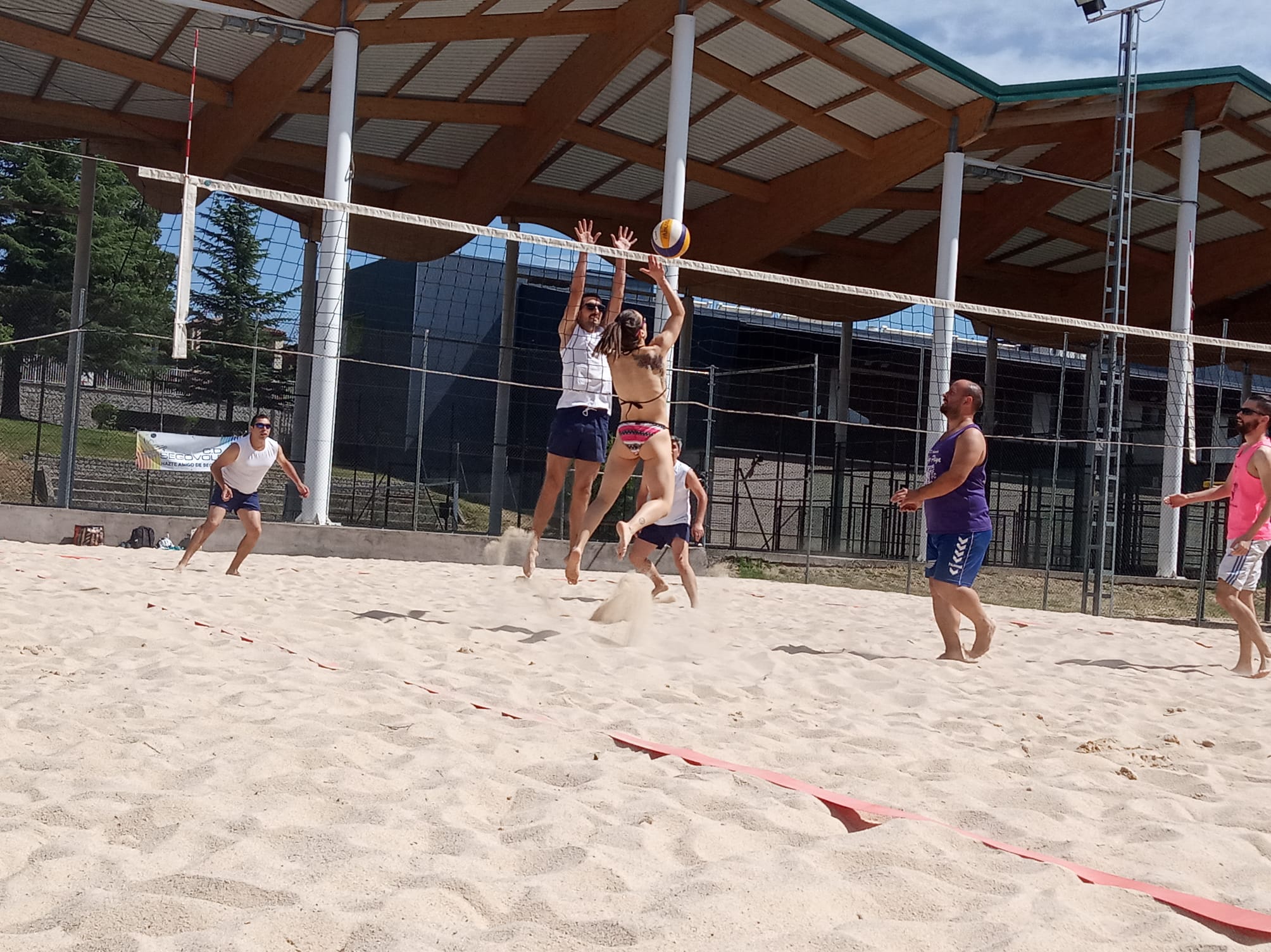 C.D. Segovoley: buena participación en el Torneo Voley Playa 2021