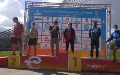 Dos medallas para el Triatlón IMD Segovia en el Nacional de Triatlón Sprint