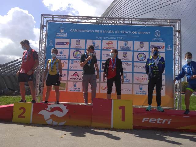 Dos medallas para el Triatlón IMD Segovia en el Nacional de Triatlón Sprint