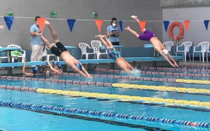 Rodrigo Jerónimo participo en la 4ª Jornada de la Liga Alevín de Natación de Castilla y León