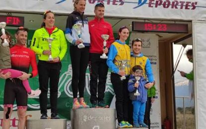El Club Triatlón IMD Segovia oro por equipos en el Duatlón de La Faisanera